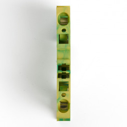Зажим пружинный, 2-проводной проходной ЗНИ - 10,0 (JXB ST 10), желтый, зеленый STEKKER арт.39962
